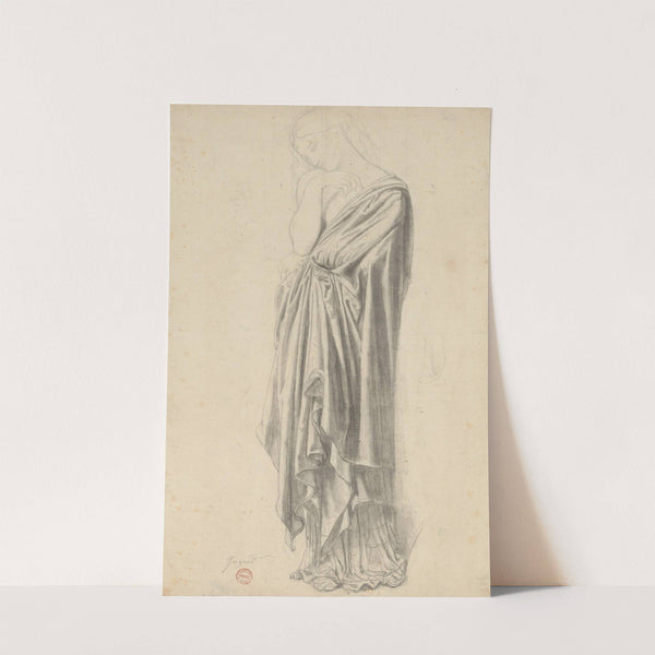 Study for the Figure of Stratonice by Jean Auguste Dominique Ingres