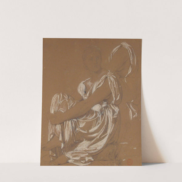 Study for the Figure of the Iliad in 'The Apotheosis of Homer' by Jean Auguste Dominique Ingres