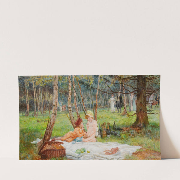 Study for ‘The first arrivals’ by Alice Havers