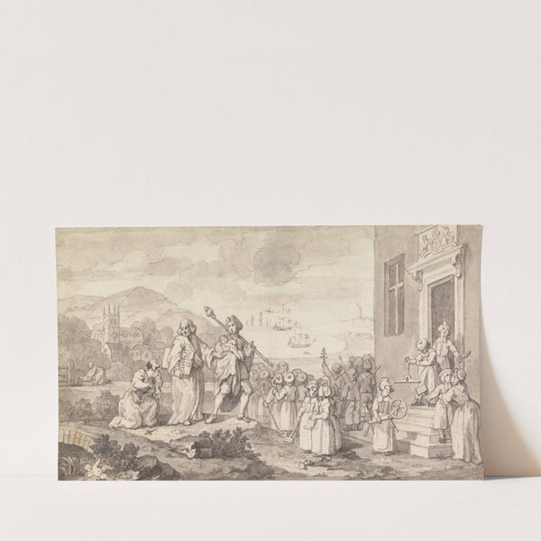 Study for the Foundlings (ca. 1739) by William Hogarth