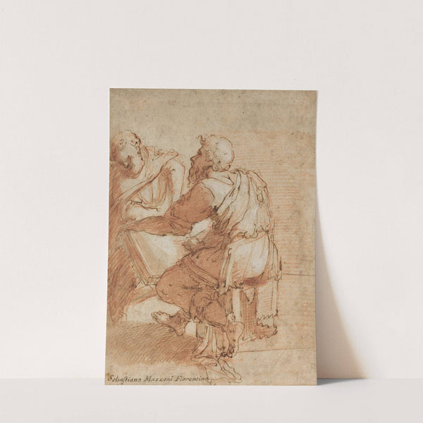 Study for 'The Four Doctors of the Church' by Domenico Beccafumi