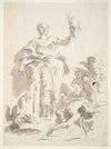 Study for the fresco Industry Triumphing over Idleness, at the Villa Lochi al Biron