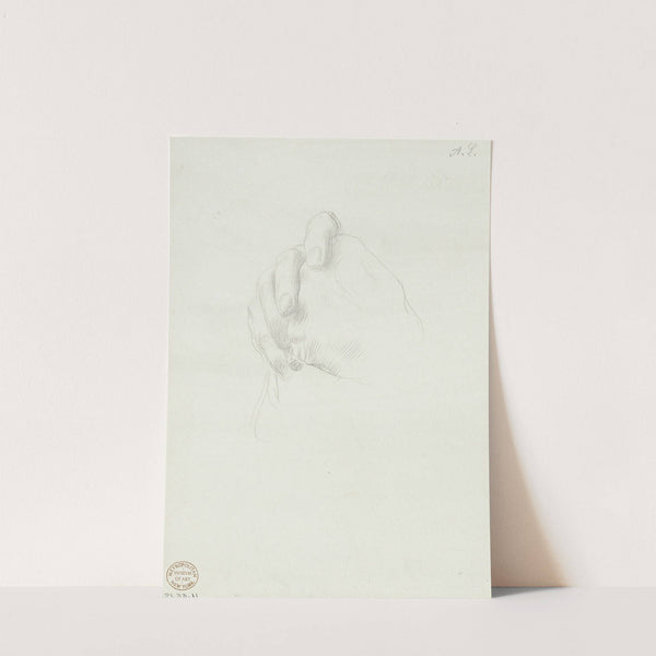 Study for the hands in the Portrait of Edward D. Adams (1892) by Alphonse Legros