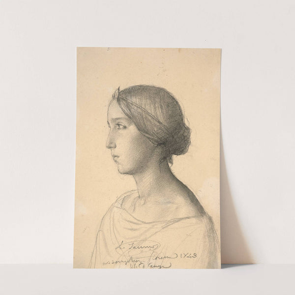 Study for the harmony of ‘L’Assomption de la Vierge’ (1843) by Louis Janmot