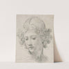 Study for the Head of St. Michael by Pietro da Cortona