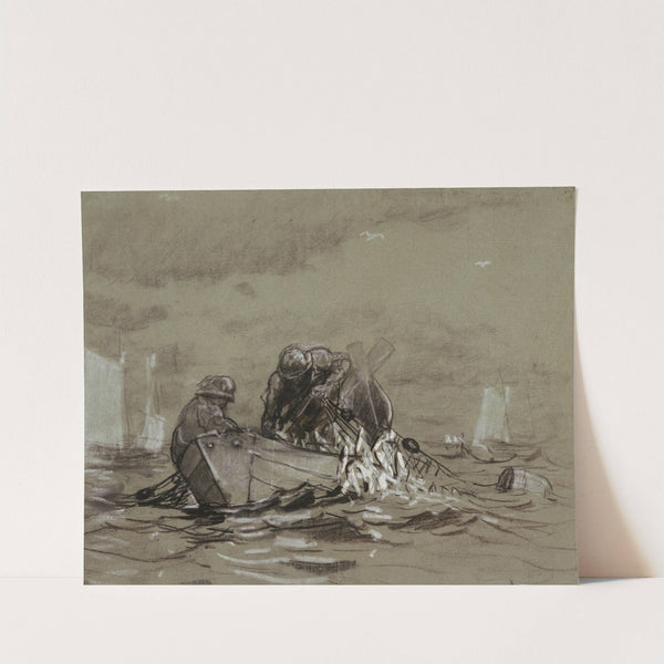 Study for 'The Herring Net' by Winslow Homer