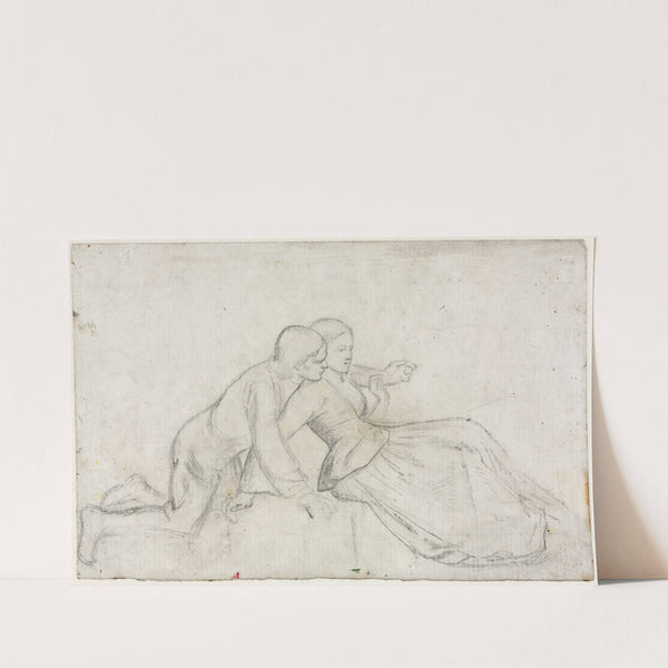 Study for ‘The Hireling Shepherd’ (1851) by William Holman Hunt