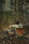 Study for the painting “In the summer house” (with a top hat)