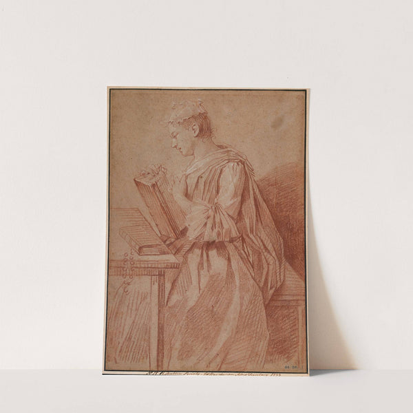 Study for the Painting ‘La Dévote’ (c.1734) by Etienne Jeaurat