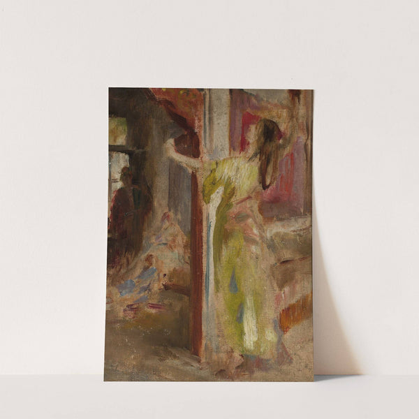 Study for the painting “Potocka in Bakhchisaray” by Jan Ciągliński