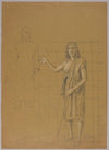 Study for the Painting ‘The Baptism of Jesus’ (1910 - 1912)