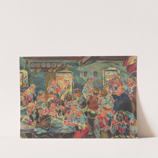 Study for the Painting Wedding II. by Gustáv Mallý