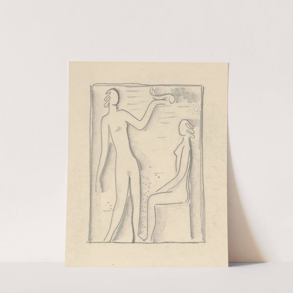 Study for the Painting with Prometheus by Mikuláš Galanda