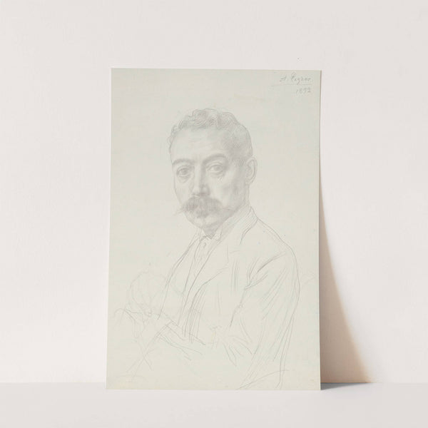 Study for the Portrait of Edward D. Adams (1892) by Alphonse Legros