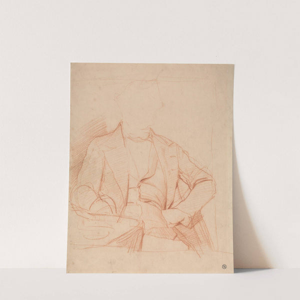 Study for the Portrait of Mr. Coleman by Alfred George Stevens