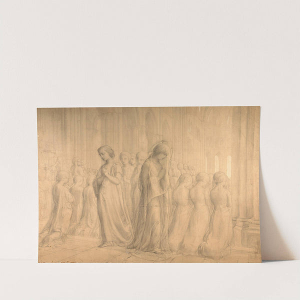 Study for the ‘Première Communion’ by Louis Janmot