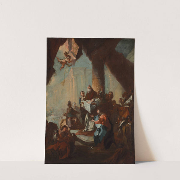 Study for ‘The Presentation of Christ in the Temple’ (for Saint Ulrich, Vienna) (c. 1750) by Franz Anton Maulbertsch