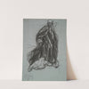 Study for the Queen, from The Play Scene, Hamlet, act 3, scene 2 by Edwin Austin Abbey