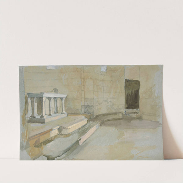 Study for The Quest of the Holy Grail (series of fifteen paintings for the Boston Public Library, completed in 1901) (1996) by Edwin Austin Abbey