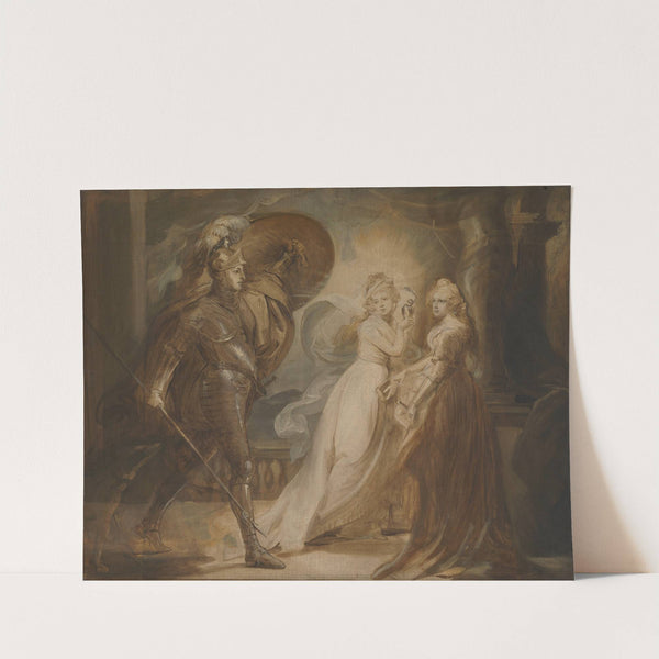 Study for ‘The Red Cross Knight’ (ca. 1793) by John Singleton Copley