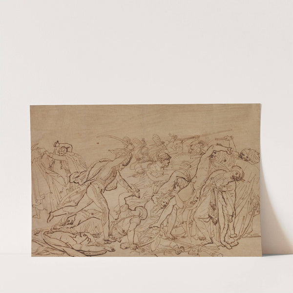 Study for The Revolt of Cairo (1810) by Anne Louis Girodet-Trioson