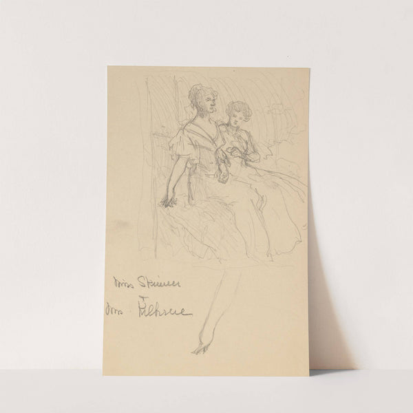 Study for The Skinner Sisters (1908) by John White Alexander