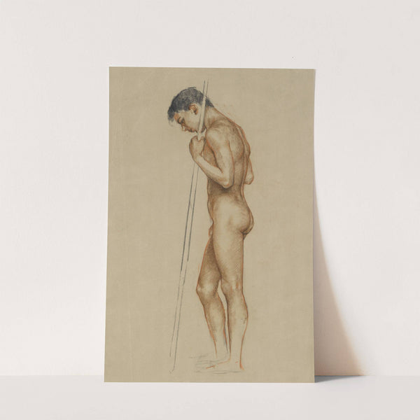 Study for the statue of St. John in the Stollwerck Mausoleum (1926) by Josef Engelhart