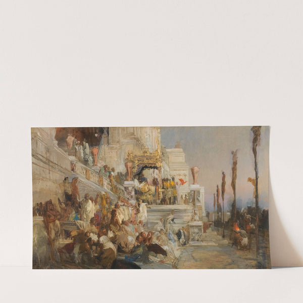 Study For The Torches Of Nero by Henryk Siemiradzki