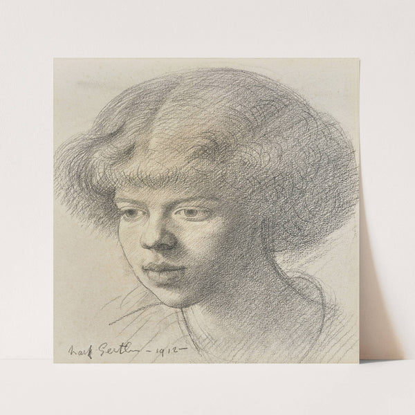 Study for The Violinist (1912) by Mark Gertler