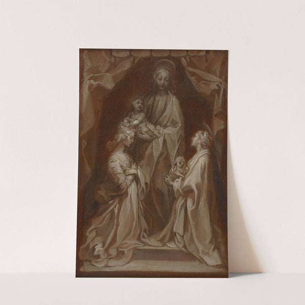 Study for the Virgin and Child with Saints Cecilia and Agnes (ca. 1605) by Francesco Vanni