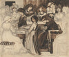 Study for The Wedding Feast of Sir Degrevaunt