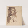 Study for 'Toning the Bell' by Walter Shirlaw
