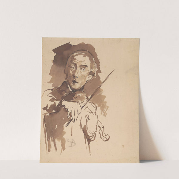 Study for 'Toning the Bell' by Walter Shirlaw