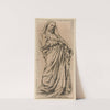 Study for Trinity Church; Jeremiah by John La Farge