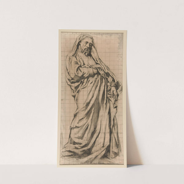 Study for Trinity Church; Jeremiah by John La Farge