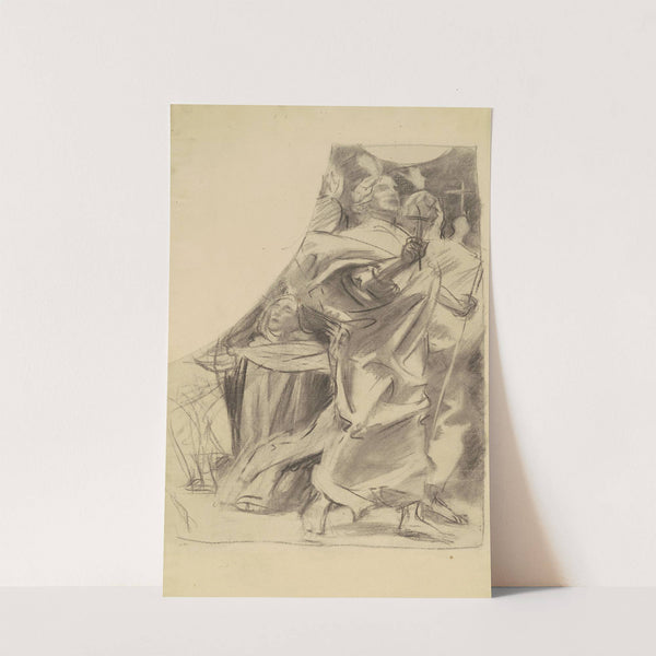 Study for 'Triumph of Religion' by John Singer Sargent