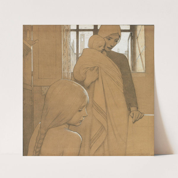 Study For Twilight (1902) by Frederick Cayley Robinson