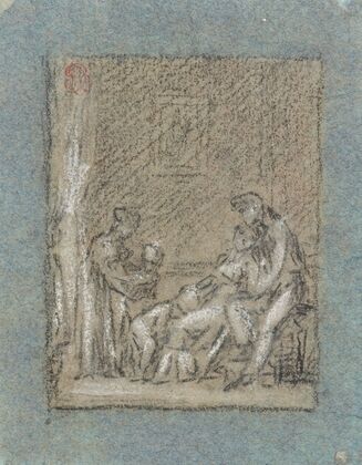Study for Une Famille dans la désolation