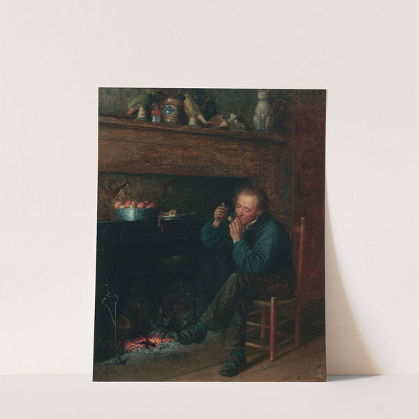 Study from Life Down East (1860) by Eastman Johnson