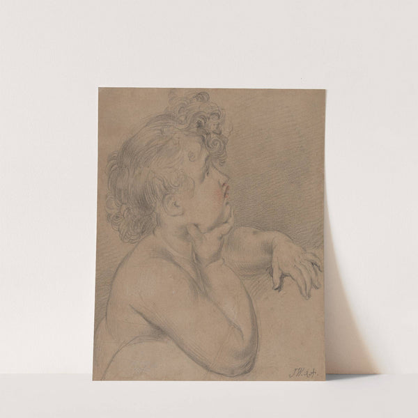 Study from Nature, One of the Children of Charity for the Large Picture of the Waterloo Allegory by James Ward