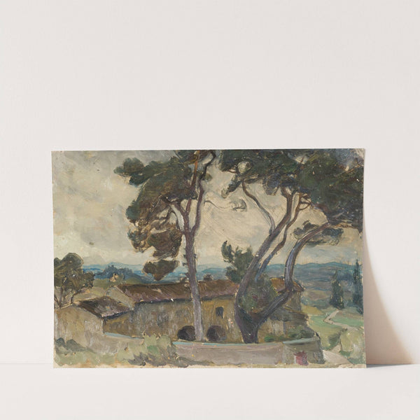 Study from Spoleto, Italy by Anna Boberg