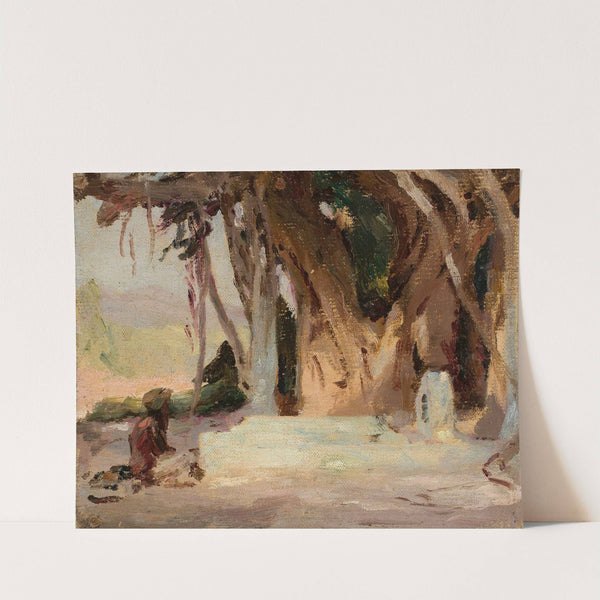 Study from the journey to India by Jan Ciągliński