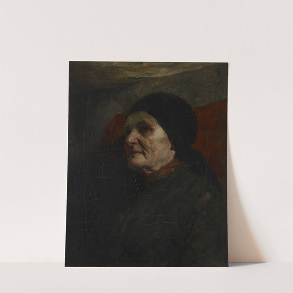Study Head (Old Woman) by John Ottis Adams