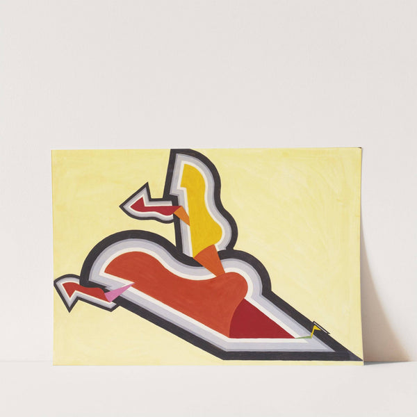 Study in Rhythm, Red and Gold by Joseph Schillinger