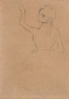 Study of a Ballet Dancer seen from the Back