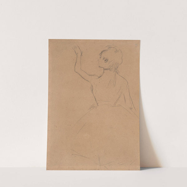 Study of a Ballet Dancer seen from the Back (1875) by Edgar Degas