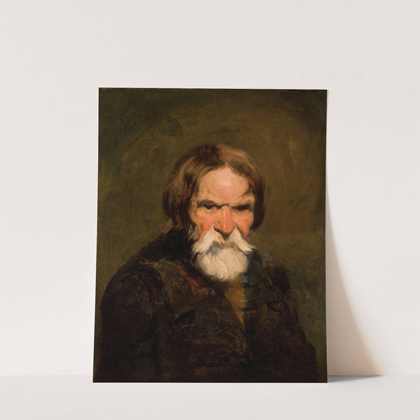 Study of a Bearded Peasant by Piotr Michałowski