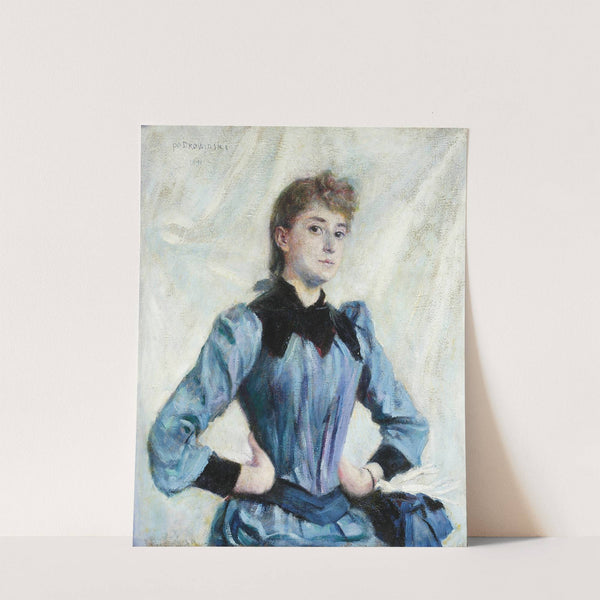 Study of a blonde by Władysław Podkowiński