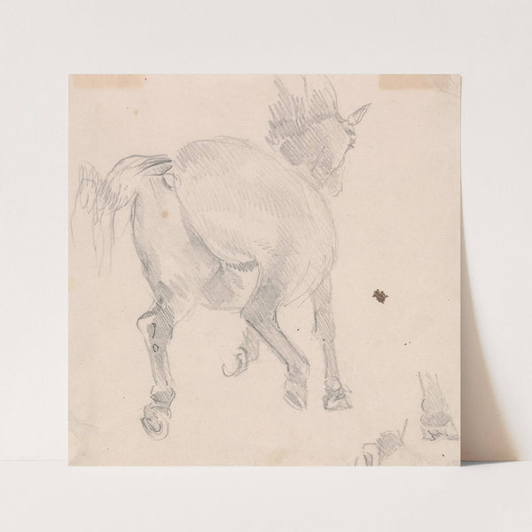 Study of a cantering horse by Sawrey Gilpin