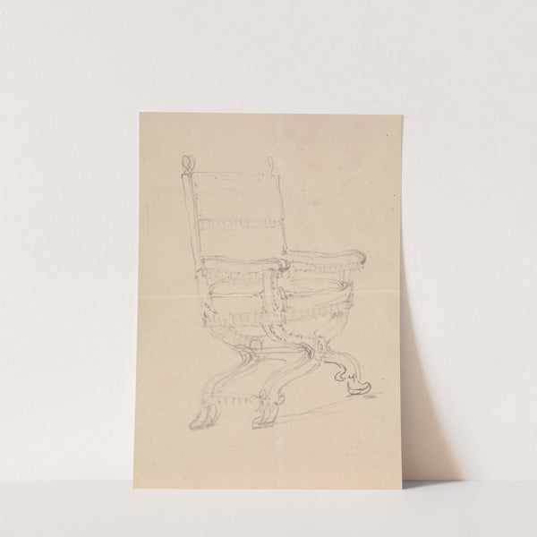 Study of a Chair by Robert Smirke